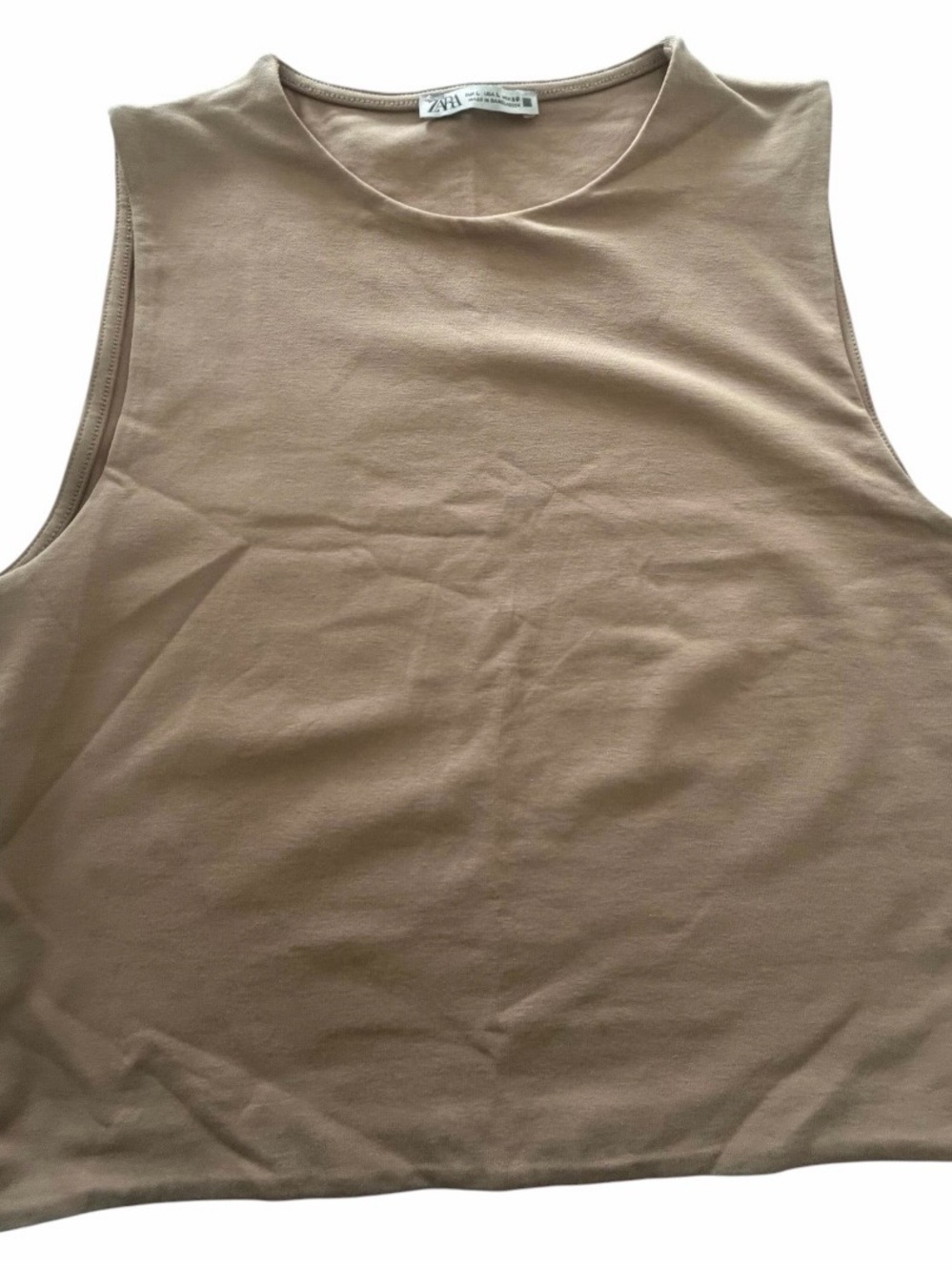 Zara Tank Top - Dusty Taupe